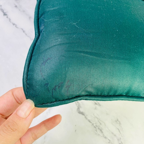 Vintage Christmas Tapestry Throw Pillow Set Pair 2 'Twas The Night Before 12" - Picture 6 of 8